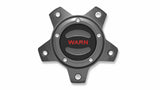 Warn - OPTIONAL WHEEL CENTER CAP - GRAY/RED 5 LUG - 106684