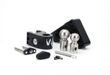 Weigh Safe Cerakoted 4" Drop Hitch with 2.5" Shank - WS4-2.5-CER-BLA
