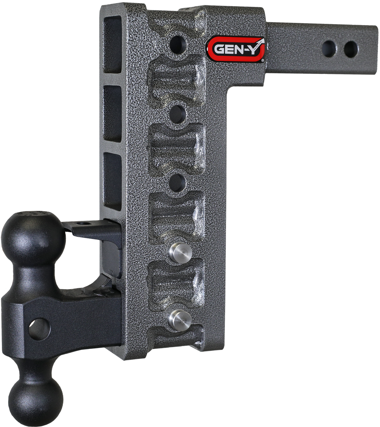 GEN-Y - Hitch GH-525 2" Shank 10" Drop 2K TW 16K Hitch & GH-051 Versa-Ball & GH-032 Pintle Lock - GH-525