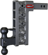 GEN-Y - Hitch GH-525 2" Shank 10" Drop 2K TW 16K Hitch & GH-051 Versa-Ball & GH-032 Pintle Lock - GH-525
