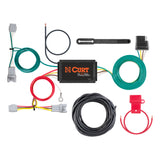 Curt - Custom Wiring Harness, 4-Way Flat Output, Select Subaru Impreza - 56368