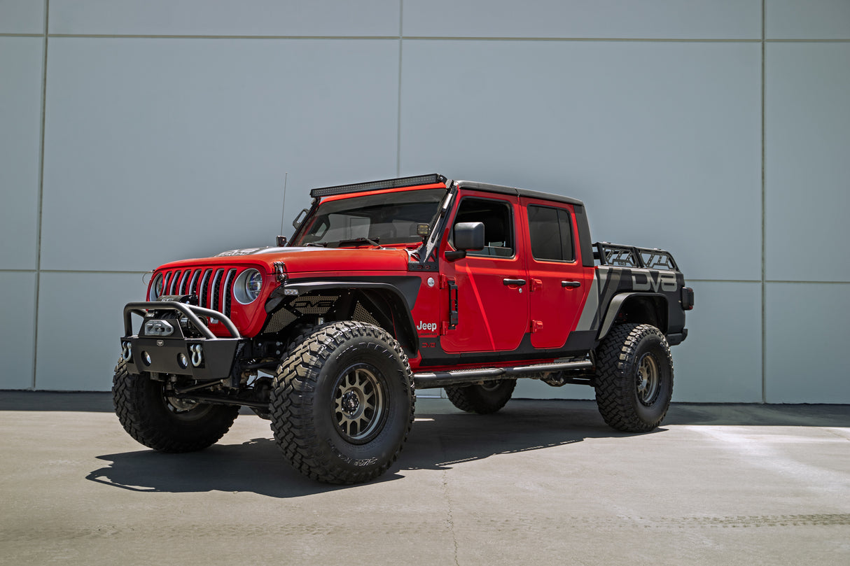 DV8 Offroad - Jeep Wrangler JK/JL & Gladiator JT Hinge Mounted Steps - STJL-04