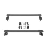Go Rhino 5935001T - XRS Cross Bars - Truck Bed Rail Kit for Full-Sized Trucks without Tonneau Covers - Textured Black