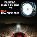 Nacho Offroad Technology - NACHO NANO 2 pack  Red Amber Lens - NAN412