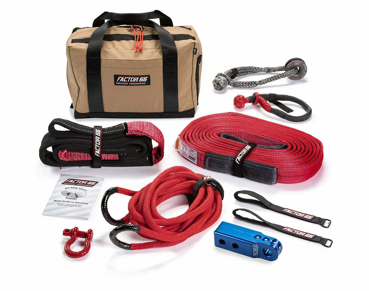 Factor55 - Powersports Recovery Kit, Hemingway - Blue - 00494-02