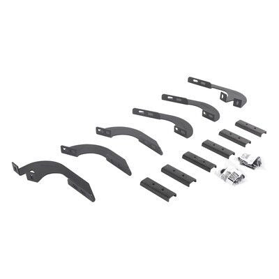 Go Rhino - 6944295 - RB10/RB20 Running Boards - MOUNTING BRACKETS ONLY - Textured Black