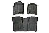 Rough Country Floor Mats - FR & RR - Crew Cab - Chevy GMC 1500 2500HD (07-14) - M-20713