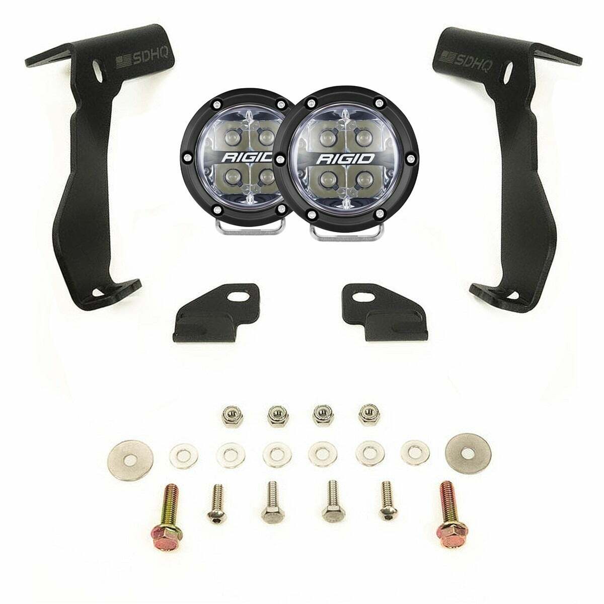 RIGID - Ford Expedition 18-24 360-Series Spot A-Pillar Kit - 46805
