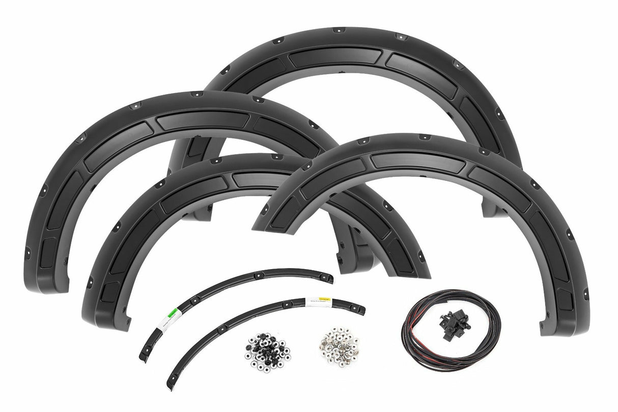 Defender Pocket Fender Flares - YZ Oxford White - Ford F-250/F-350 Super Duty (23-24)