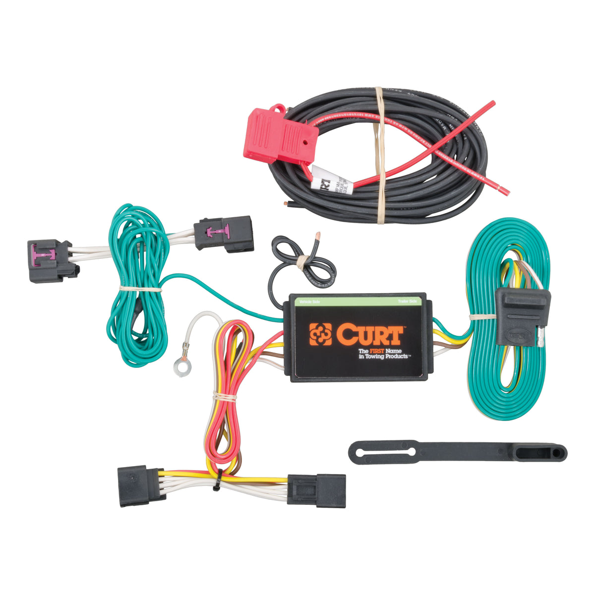 Curt - Custom Wiring Harness, 4-Way Flat Output, Select Chevrolet Cruze - 56214
