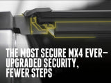 BAK Industries - BAKFlip MX4 EZ-Lift Hard Folding Truck Bed Cover - 2022-2026 Nissan Frontier 5' 0" - 450538