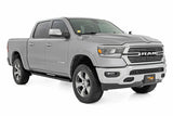 Rough Country - LED Light Kit - Ditch Mount - 2 inch Black Pair - White DRL - Ram 1500 (19-25) - 82292
