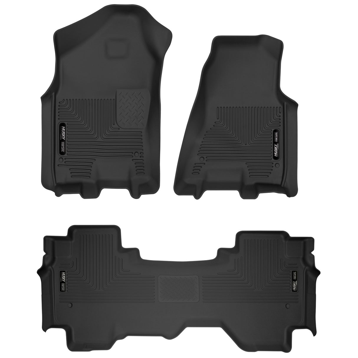 Husky Liners 53698 X-act Contour - Front & 2nd Seat Floor Liners