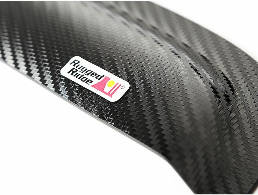 Rugged Ridge - Rugged Ridge 11349.12 Window Visors, Matte Black, 07-18 4-Door Wrangler - 11349.12