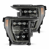 AlphaRex 880138 LED Projector Headlights in Alpha-Black
