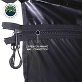 Overland Vehicle Systems - XD Nomadic 270 - Awning, Lights, Black Out, Wall Kit, Driver Side, Black Body, Black Trim and Black Travel Cover - 19690009