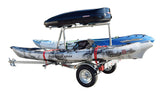 Malone - MicroSport Low Bed Trailer w/2nd Tier - MPG464-LBT