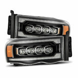 AlphaRex 880564 LED Projector Headlights in Black