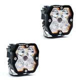 Baja Designs - 55-7803-2NH Squadron 2.0 Sport Black LED Auxiliary Light Pod Pair (No Harness)