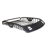 Go Rhino 59025T - SR20 Tubular Steel Roof Rack With 2x Light Mount Openings - 48" Long  - Textured Black