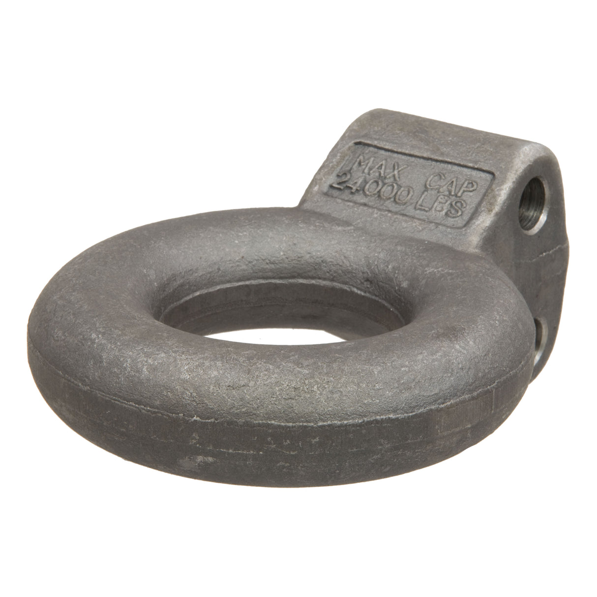 Curt - Channel-Style Lunette Ring (24,000 lbs., 3" I.D., Raw) - 48660