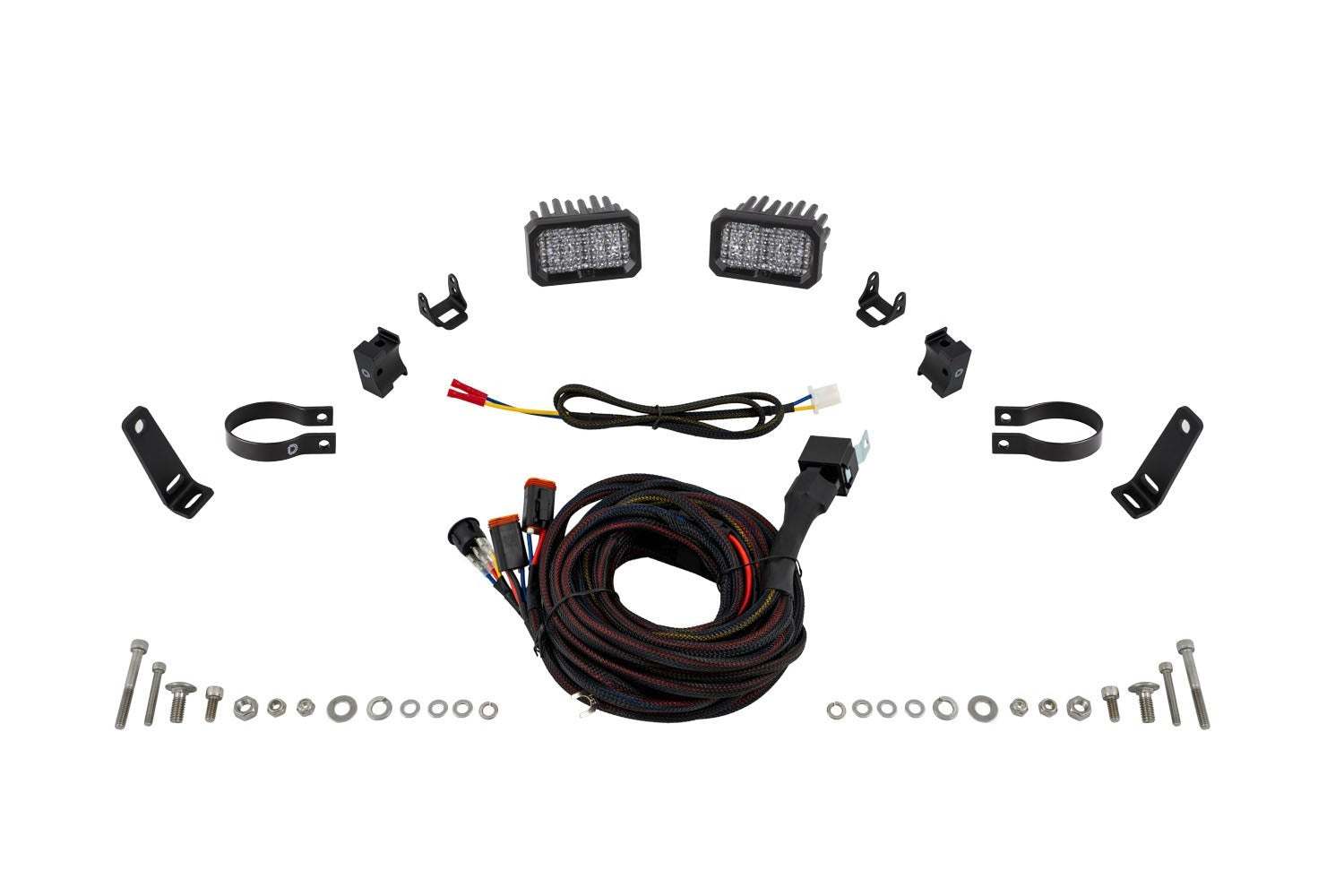 Diode Dynamics DD7874 Allows for installation of SSC2 LED pods on UTV/ATV vehicles.