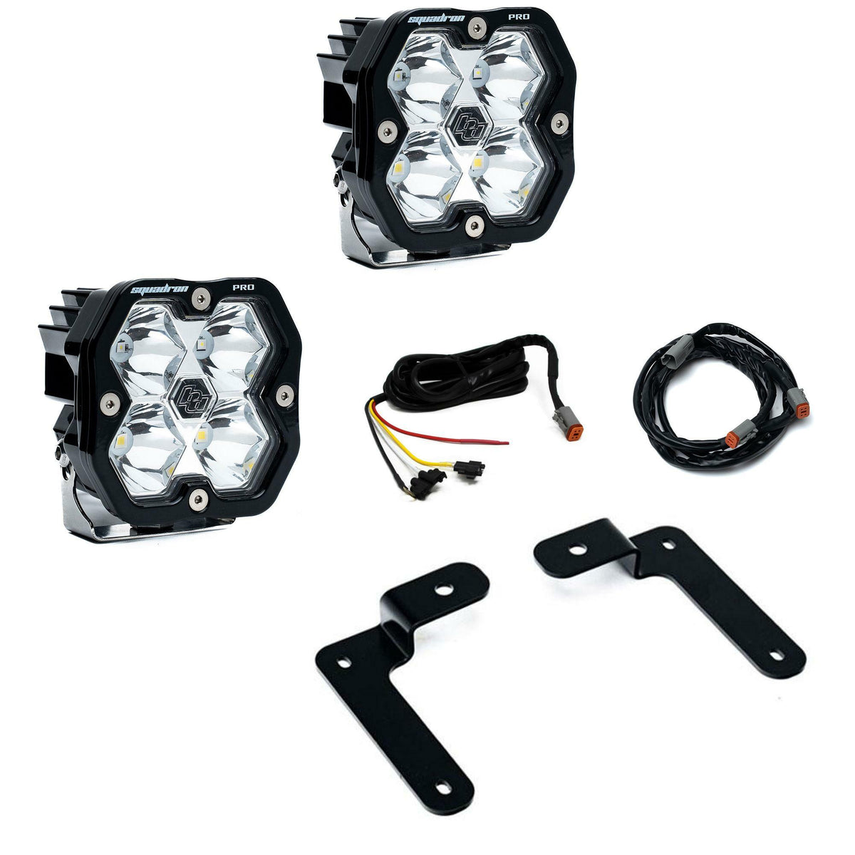 Baja Designs - 44-0044-UP Squadron 2.0 Pro A-Pillar Light Kit