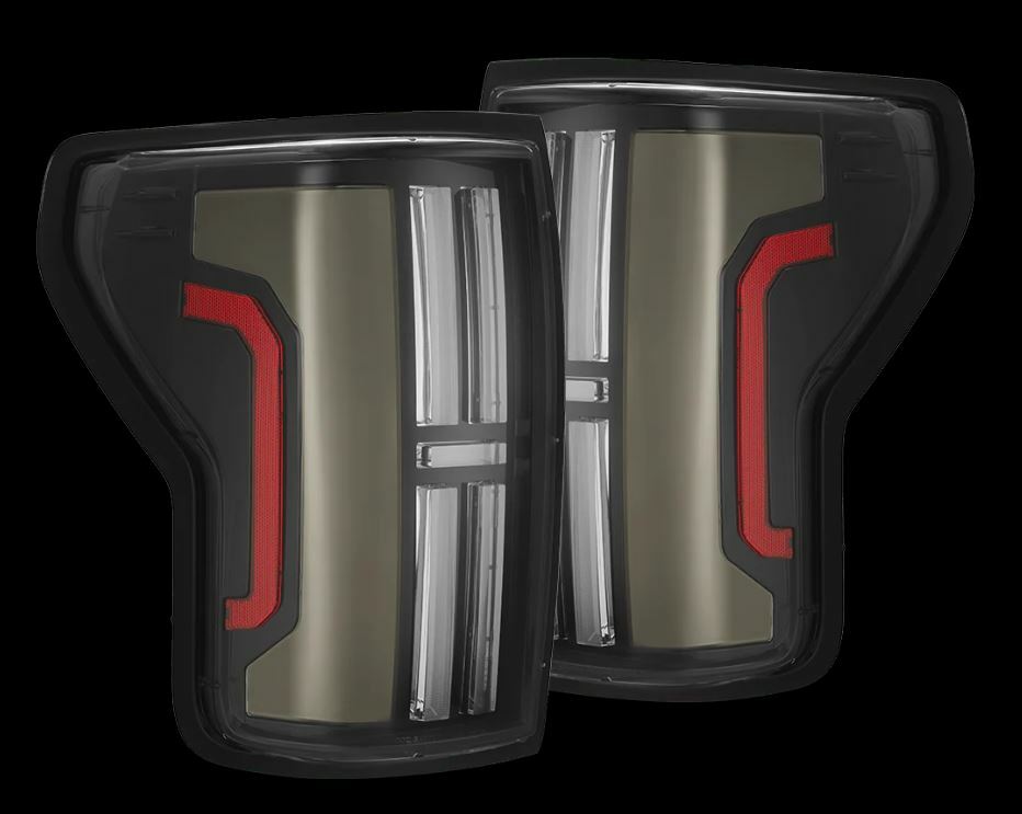 AlphaRex 670042 Prismatic LED Taillights Black