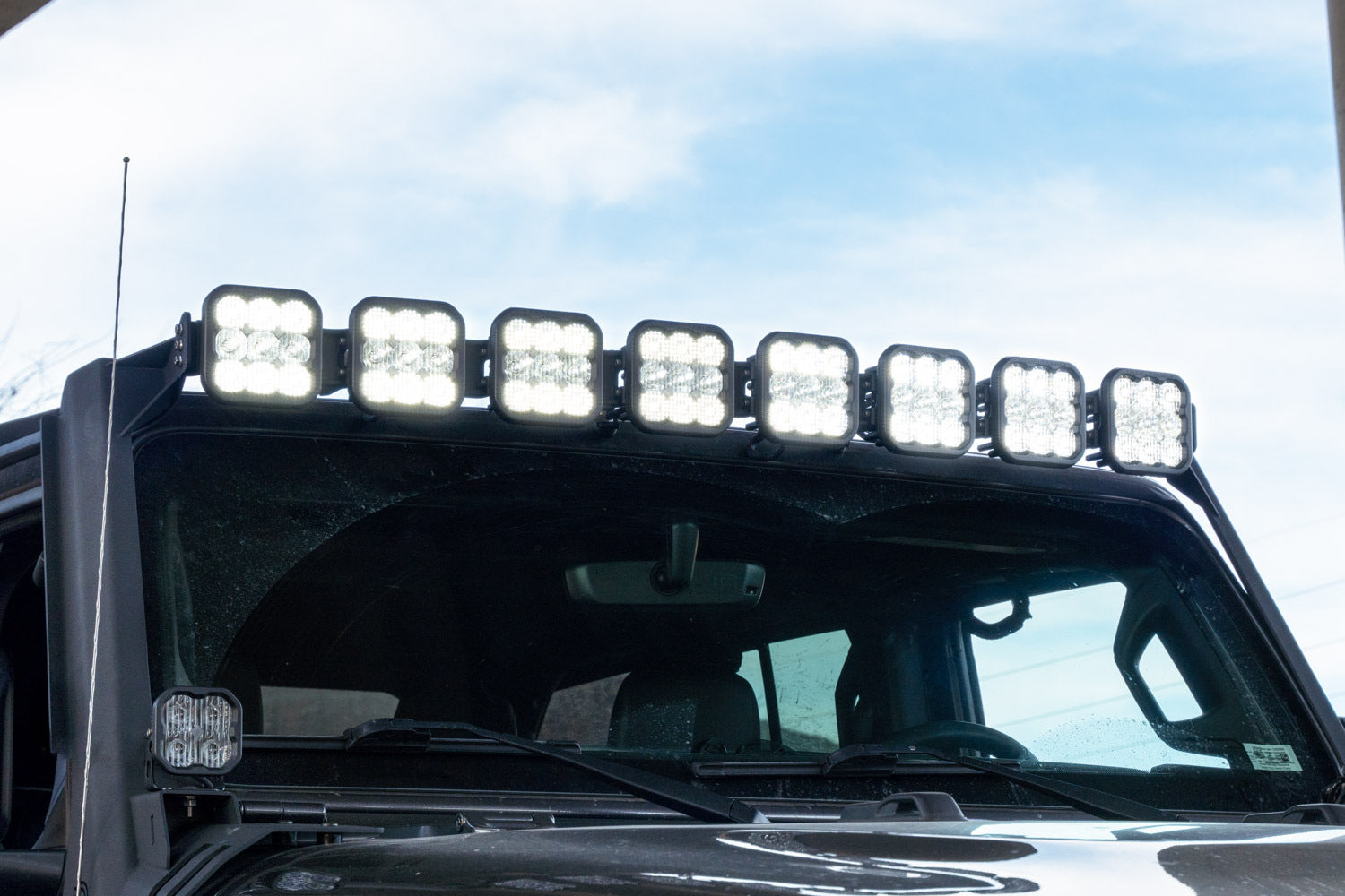 Diode Dynamics - Stage Series Windshield Bracket Kit for 2018+ Jeep Wrangler JL - DD6820P