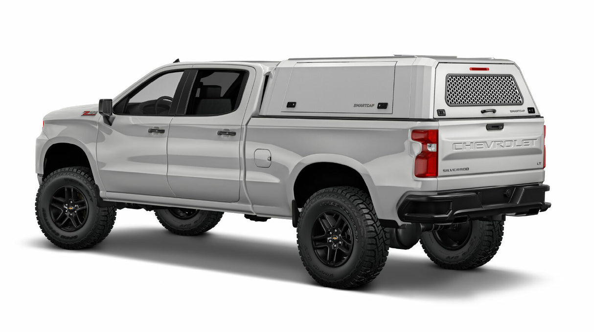 RSI Smartcap - Tacoma Truck Bed Cap SmartCap EVOc Commercial White For 24-Present Toyota Tacoma 6 Foot Standard Bed - EC1313-WH
