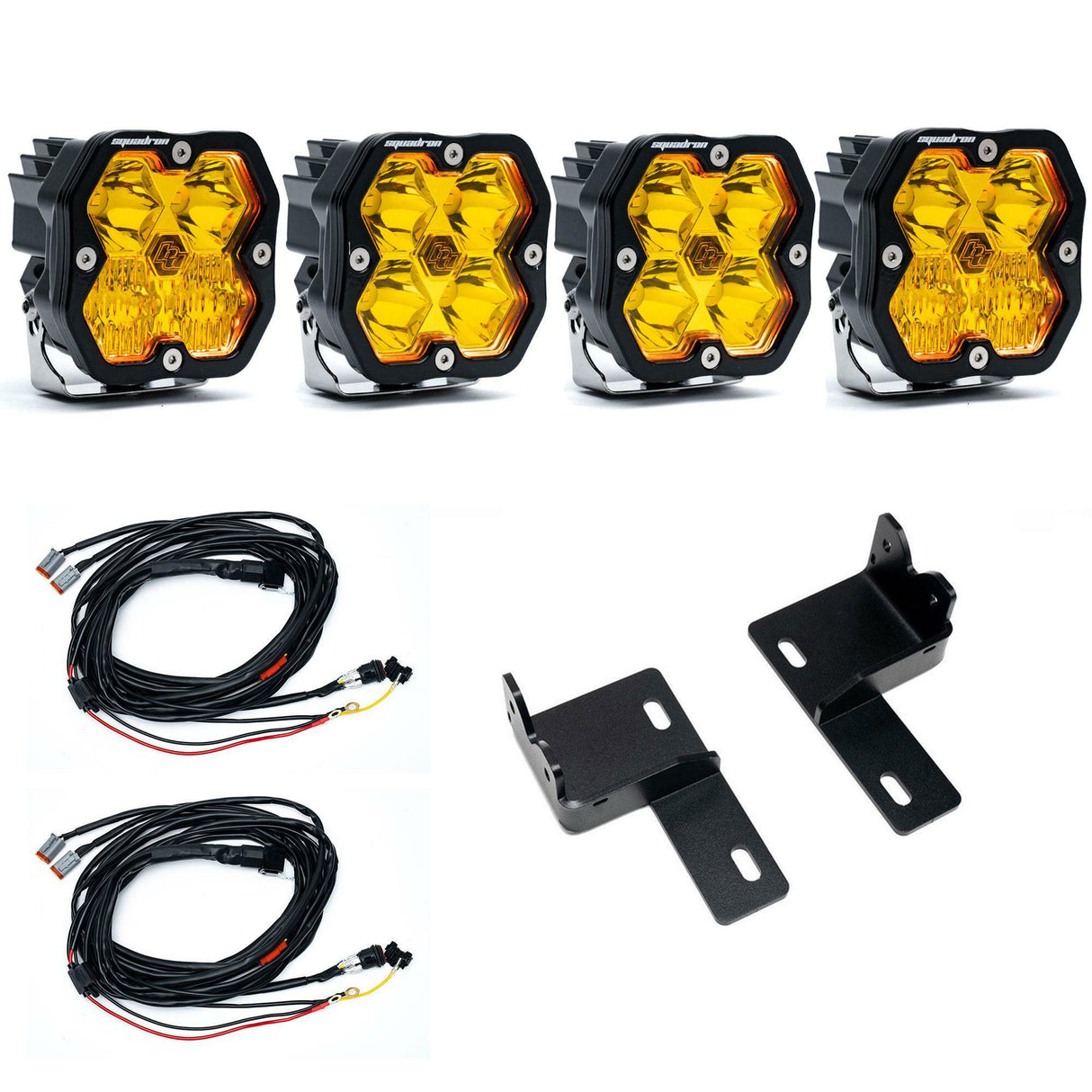 Baja Designs - 44-0015 Squadron 2.0 Sport Behind-the-Grille Light Kit