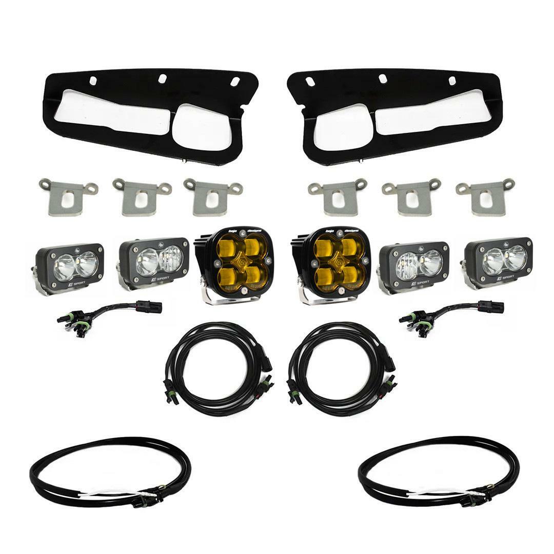 Baja Designs - 447762UP - Squadron SAE/S2 Sport Fog Pocket Light Kit