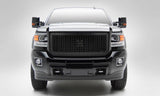 T-Rex Grilles - 1 Pc Laser Cut Pattern Mild Steel Stealth Laser X Grille Insert - 7712111-BR