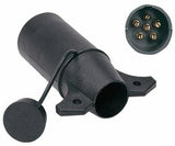 Husky Towing - 30314 7 RV Blade To 6 Pole Round W/O LED Battery Monitor Univ Center Pin & Dust Cover