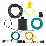 CURT 56557 Vehicle-Side Custom 4-Pin Trailer Wiring Harness, Fits Select  BMW X4