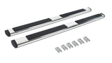 Go Rhino 686443587PS - 6" OE Xtreme SideSteps With Mounting Bracket Kit - Polished Stainless Steel