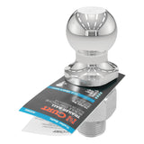 Curt - 2" Trailer Ball (1-1/4" x 2-5/8" Shank, 10,000 lbs., Chrome) - 40090