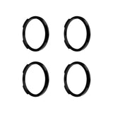 KC HiLiTES 30581 KC Bezel Ring KC FLEX ERA BAR Black 4PC