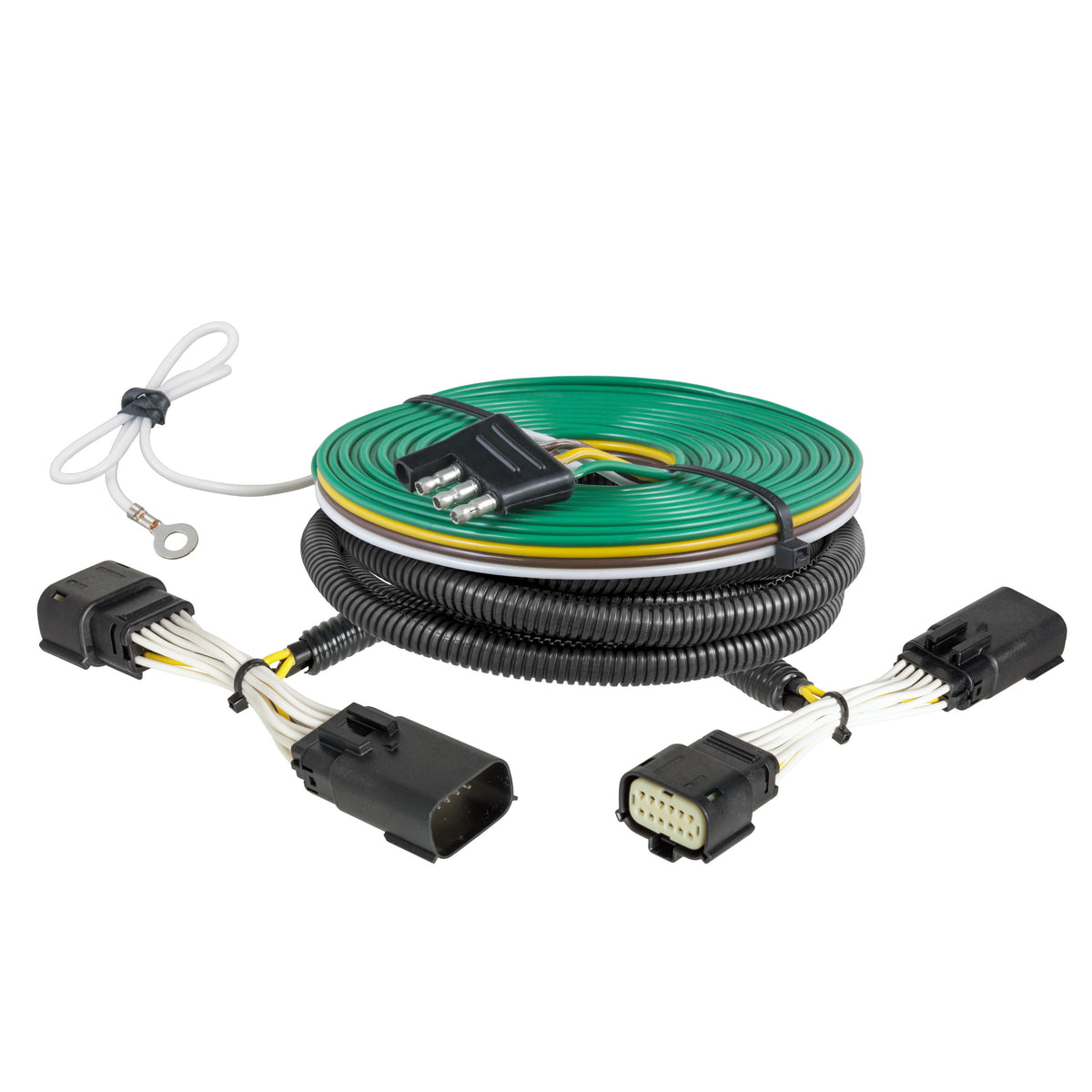 Curt - 52107 Custom Towed-Vehicle RV Wiring Harness, Select Silverado, Sierra 2500, 3500