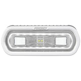 RIGID Industries - 51100 SR-L Series Marine Spreader Pod, 2 Wire, Surface Mount, White W/White Halo