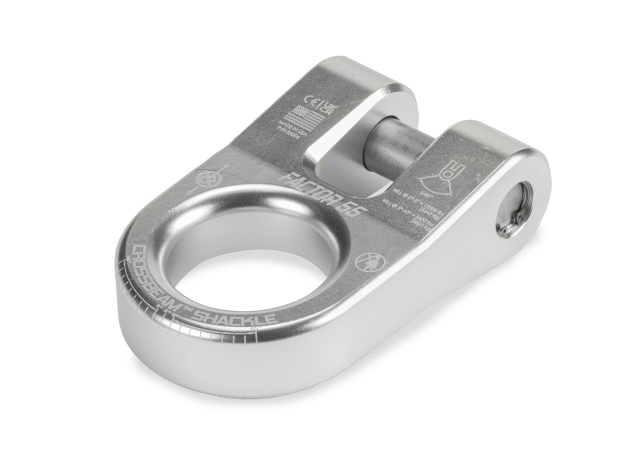 Factor 55 - CROSSBEAM SHACKLE SILVER - 00054-05