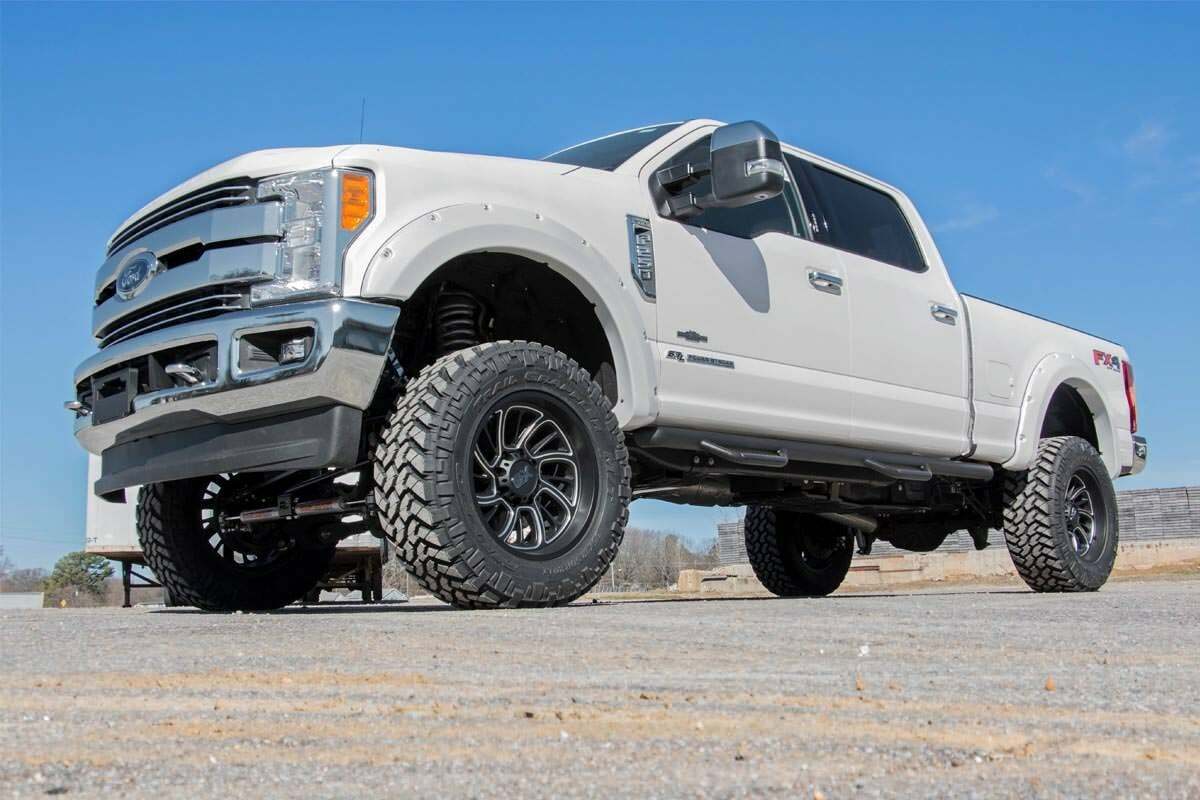 Rough Country - Pocket Fender Flares - HX Antimatter Blue - Ford F-250/F-350 Super Duty (17-22) - F-F21112-HX
