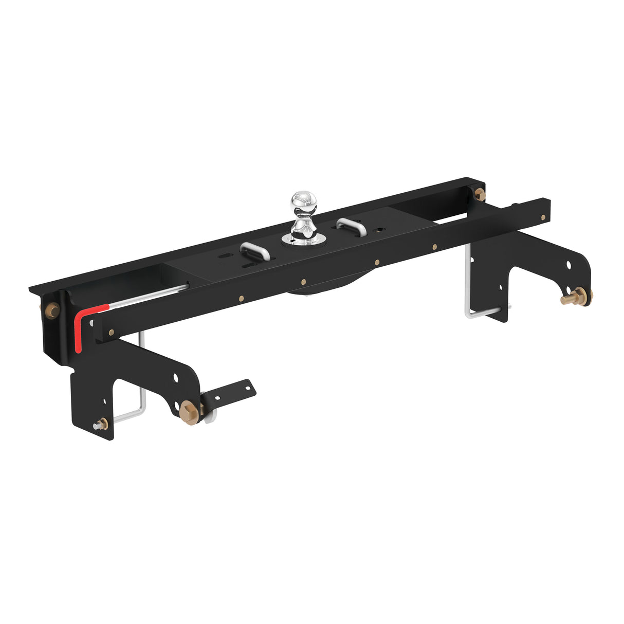 Curt - Double Lock EZr Gooseneck Hitch Kit with Brackets, Select Silverado, Sierra - 60681