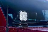 Diode Dynamics DD6573 Allows you to mount two Stage Series 2"?LED Pods above the hood.