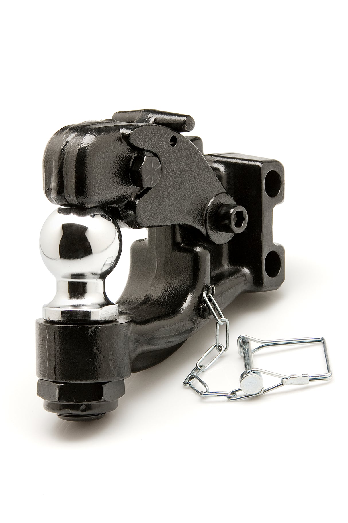 Husky Towing - 33113 Use With One-Mount System Combo With 2" Ball Ball Rating 10K Gross Weight Black
