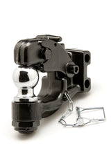 Husky Towing - 33113 Use With One-Mount System Combo With 2" Ball Ball Rating 10K Gross Weight Black