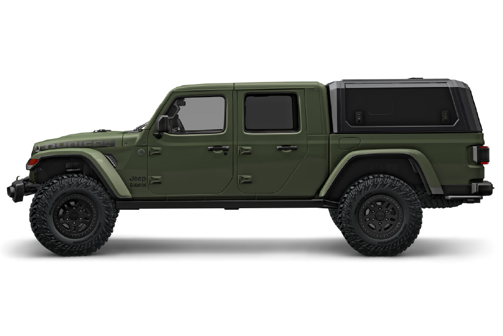 RSI SmartCap - Gladiator Truck Bed Cap SmartCapEVO Sport Matte Black 20-23 Jeep Gladiator 5 Foot Short Bed SmartCap - EV0601-MB