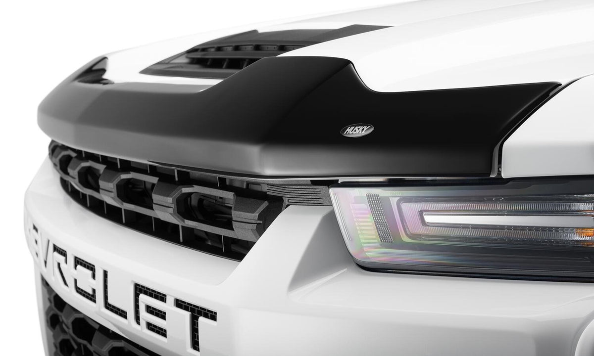 Husky Liners 2842187 Aeroskin Flush Mount Dark Smoke Hood Protector for 20-26 Chevrolet Silverado 2500HD/3500HD