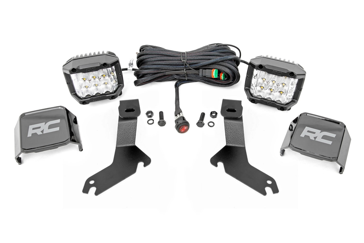 LED Light Kit - Ditch Mount -  3(in.) OSRAM - Wide - Chevy 1500 (99-06)