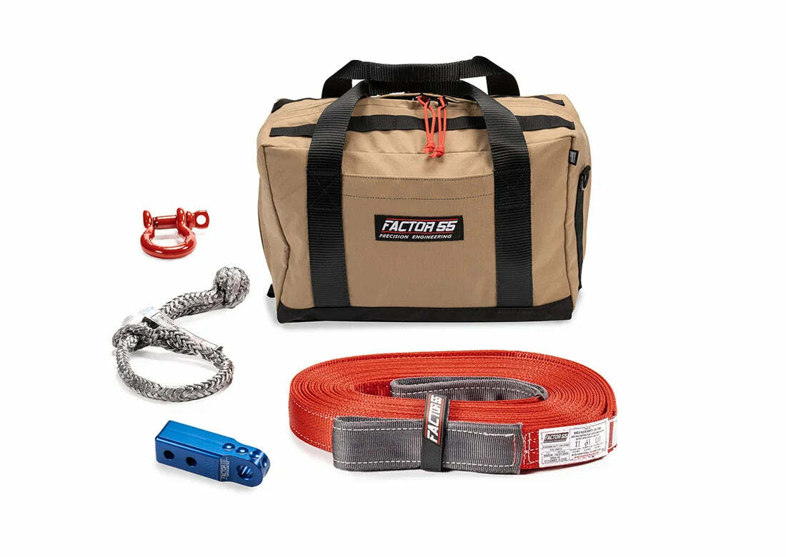 Factor55 - Vehicle Recovery Kit, Owyhee - Medium - Blue - 00485-02-MEDIUM